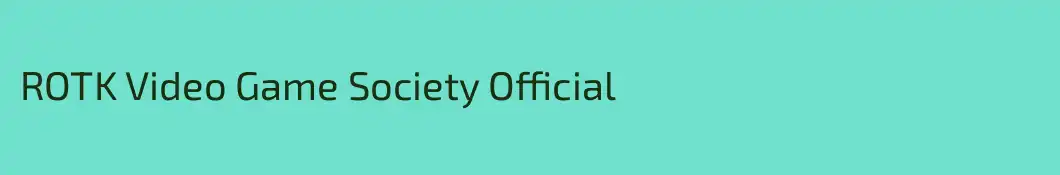 ROTK Video Game Society Official